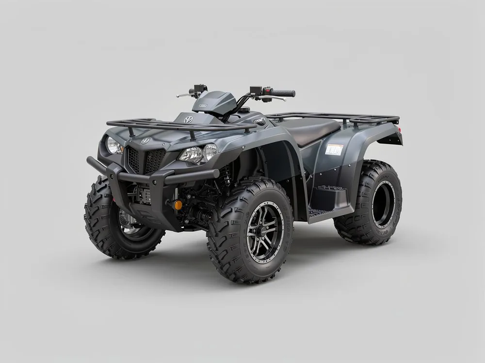 Arbeits-Quad (ATV) in der Werkstattansicht